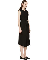 schwarzes Kleid von Jil Sander