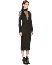 schwarzes Kleid von Balmain