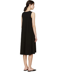 schwarzes Kleid von Jil Sander