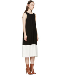 schwarzes Kleid von Jil Sander