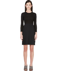 schwarzes Kleid von Calvin Klein Collection