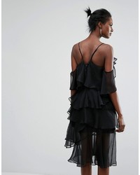 schwarzes Kleid von Keepsake
