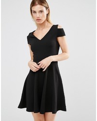 schwarzes Kleid von Club L