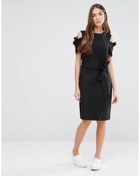 schwarzes Kleid von YMC