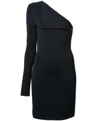 schwarzes Kleid von Dion Lee