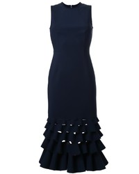 schwarzes Kleid von Dion Lee