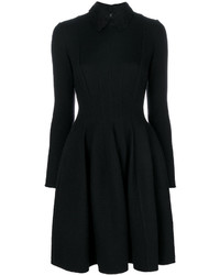 schwarzes Kleid von Ermanno Scervino