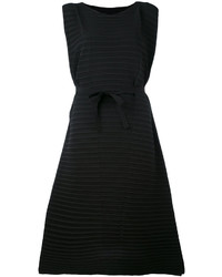 schwarzes Kleid von Issey Miyake