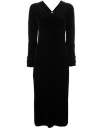 schwarzes Kleid von Jil Sander