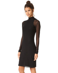 schwarzes Kleid von BLK DNM