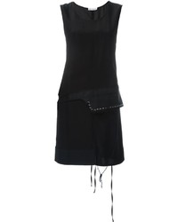 schwarzes Kleid von Paco Rabanne