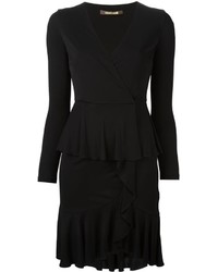 schwarzes Kleid von Roberto Cavalli