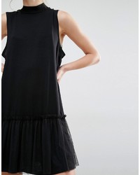 schwarzes Kleid von Monki