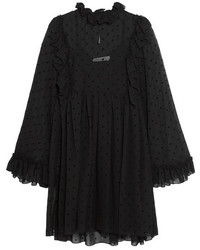 schwarzes Kleid von See by Chloe