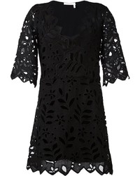 schwarzes Kleid von See by Chloe