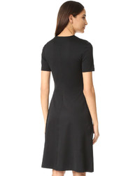 schwarzes Kleid von Salvatore Ferragamo