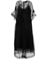 schwarzes Kleid von Simone Rocha