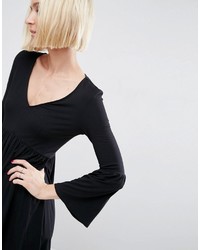 schwarzes Kleid von Asos