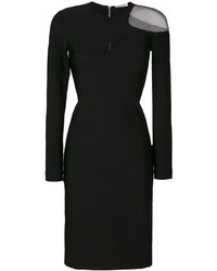 schwarzes Kleid von Thierry Mugler