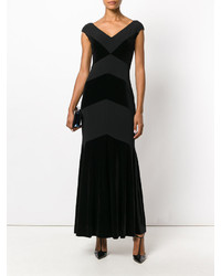 schwarzes Kleid von Ralph Lauren