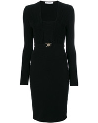 schwarzes Kleid von Versace