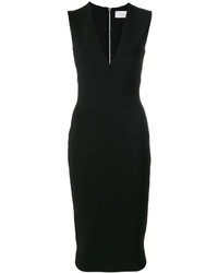 schwarzes Kleid von Victoria Beckham