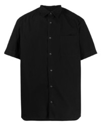 schwarzes Kurzarmhemd von A.P.C.