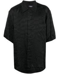schwarzes Kurzarmhemd von Balenciaga