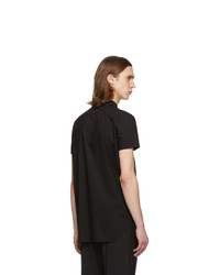 schwarzes Kurzarmhemd von Rick Owens