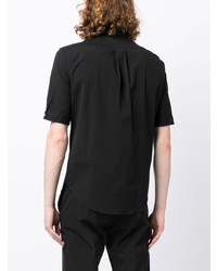 schwarzes Kurzarmhemd von Alexander McQueen