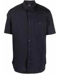 schwarzes Kurzarmhemd von C.P. Company