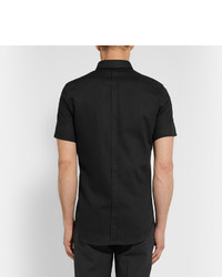 schwarzes Kurzarmhemd von Calvin Klein