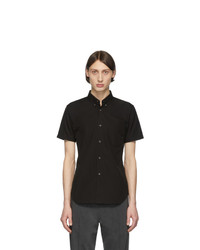 schwarzes Kurzarmhemd von Comme Des Garcons SHIRT