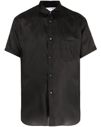 schwarzes Kurzarmhemd von Comme Des Garcons SHIRT