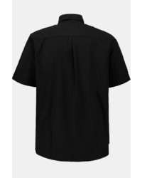 schwarzes Kurzarmhemd von JP1880