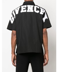 schwarzes Kurzarmhemd von Givenchy