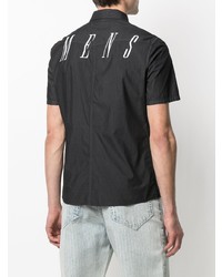 schwarzes Kurzarmhemd von Off-White