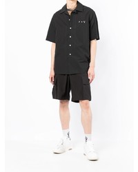 schwarzes Kurzarmhemd von Off-White