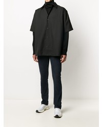 schwarzes Kurzarmhemd von Acne Studios