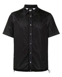 schwarzes Kurzarmhemd von N°21