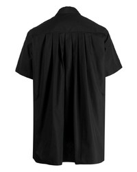 schwarzes Kurzarmhemd von Fumito Ganryu