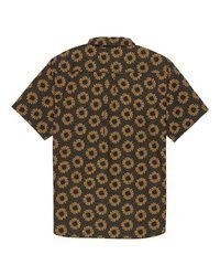 schwarzes Kurzarmhemd von Quiksilver