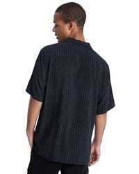schwarzes Kurzarmhemd von Quiksilver