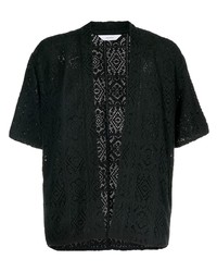 schwarzes Kurzarmhemd von SASQUATCHfabrix.