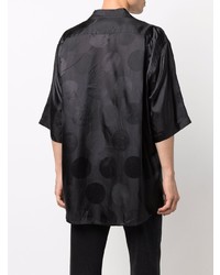 schwarzes Kurzarmhemd von Acne Studios