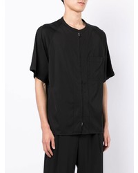 schwarzes Kurzarmhemd von 3.1 Phillip Lim