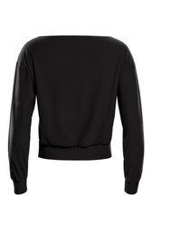 schwarzes kurzes Oberteil von Winshape