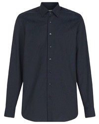 schwarzes Langarmhemd mit Paisley-Muster von Etro