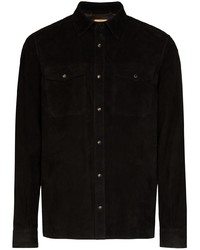 schwarzes Langarmhemd von Ajmone