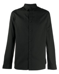 schwarzes Langarmhemd von AllSaints